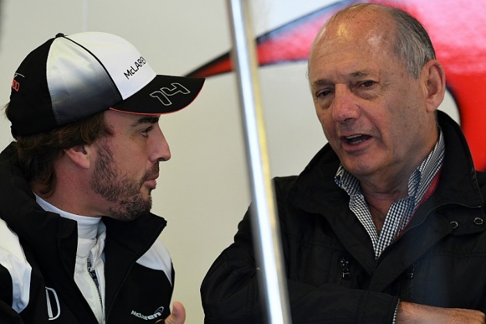 Fernando Alonso e Ron Dennis