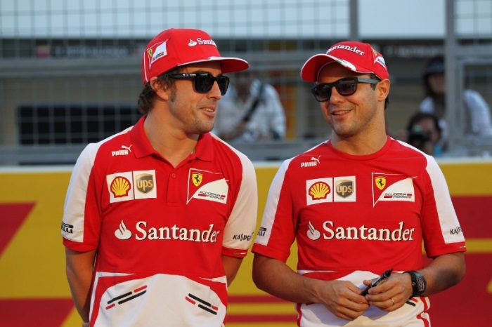 Fernando Alonso e Felipe Massa