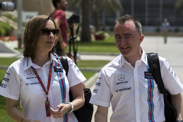 Claire Williams e Paddy Lowe