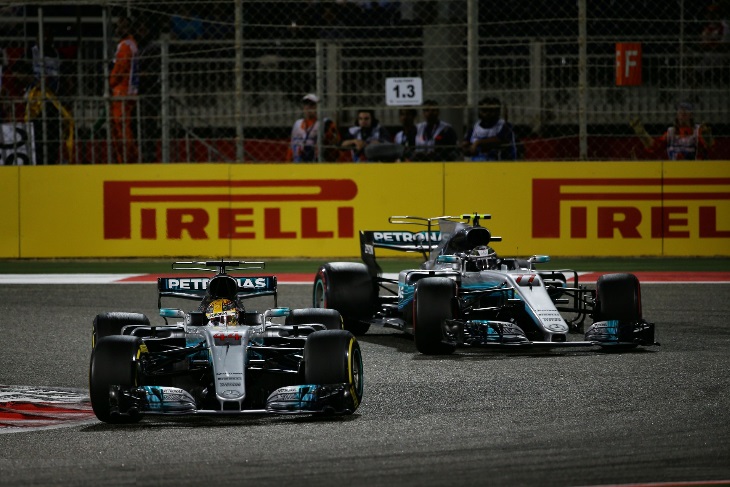 Lewis Hamilton e Valtteri Bottas