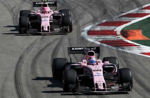 Sergio Perez e Esteban Ocon