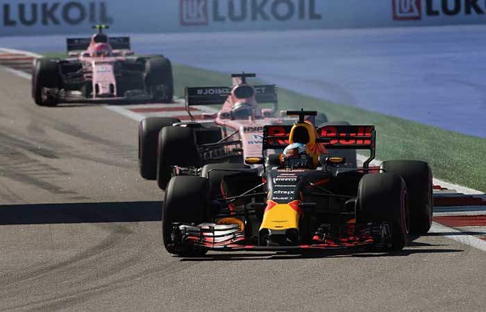 Red Bull e Force India