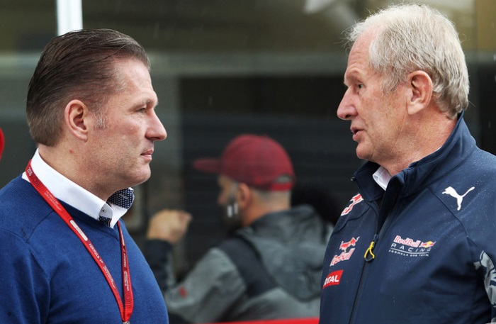 Jos Verstappen e Helmut Marko