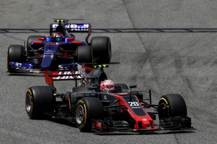 Kevin Magnussen e Daniil Kvyat