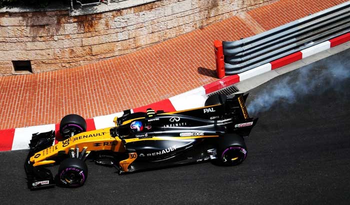 Joylon Palmer hoje em Monaco