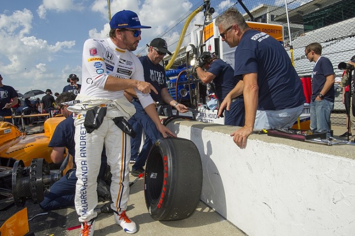 Fernando Alonso e Gil de Ferran