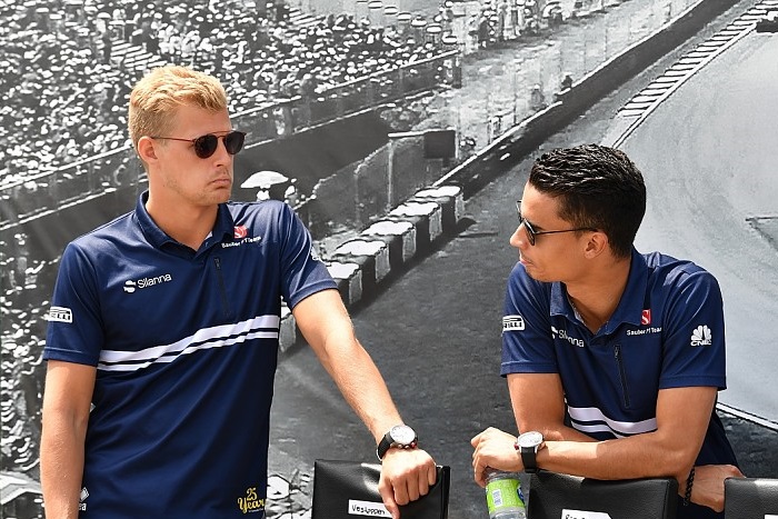 Marcus Ericsson e Pascal Wehrlein