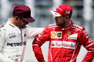 Lewis Hamilton e Sebastian Vettel