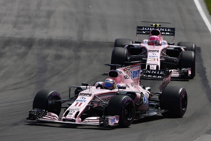 Sergio Perez e Esteban Ocon