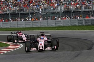 Sergio Perez e Esteban Ocon