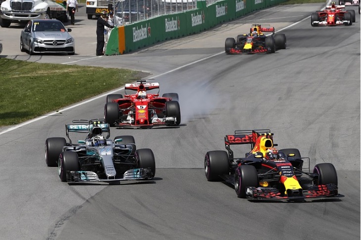 Mercedes, Ferrari e Red Bull