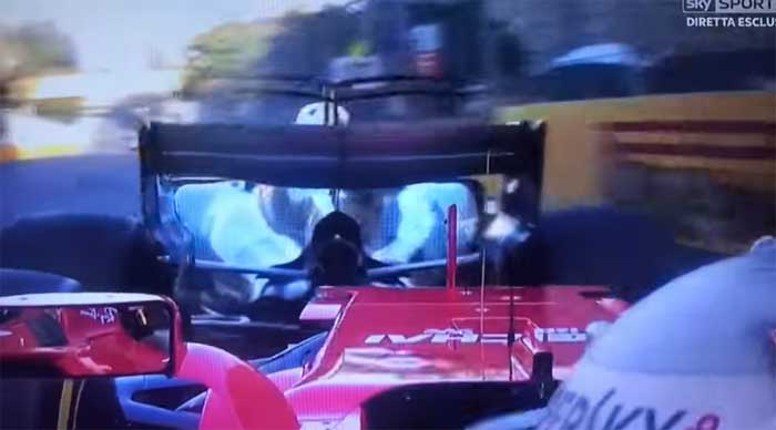 Vettel bate na traseira de Hamilton em Baku