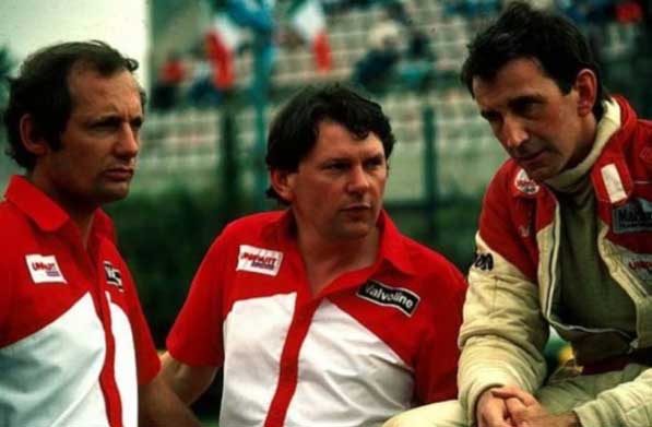 Ron Dennis, John Barnard e John Watson