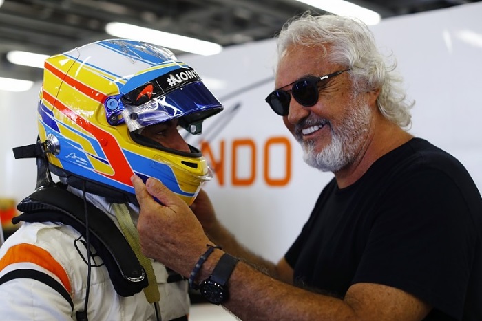 Fernando Alonso e Flavio Briatore