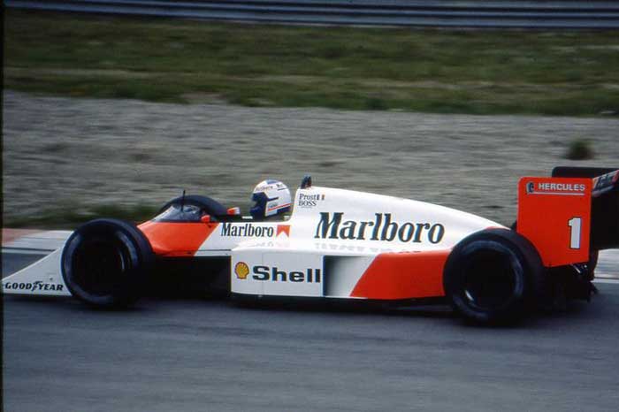 Alain Prost - McLaren MP4/3 Tag Porsche