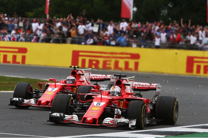 Sebastian Vettel e Kimi Raikkonen