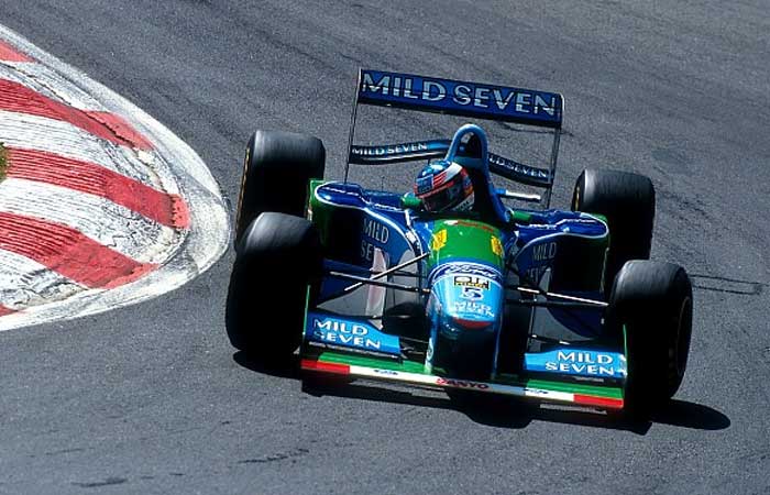 Michael Schumacher no GP da Bélgica de 1994