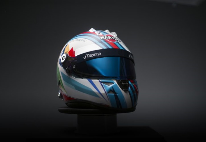 Capacete de Felipe Massa