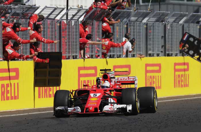 Vettel vence na Hungria 2017