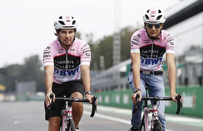 Sergio Perez e Esteban Ocon