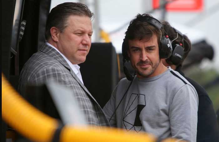 Zac Brown e Fernando Alonso
