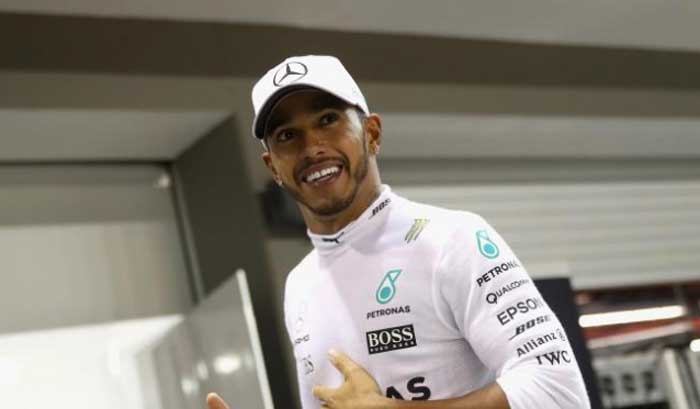 Lewis Hamilton após vitória em Cingapura 2017