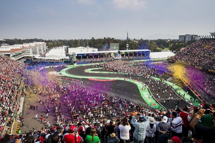 F1: Festival de jovens pilotos nos treinos do GP do México