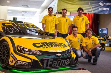 Chevrolet amplia participação na Stock Car com parceria com a equipe Cimed  Racing