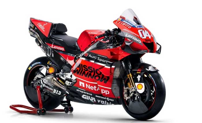 Honda apresenta moto para a disputa da temporada 2023 da MotoGP