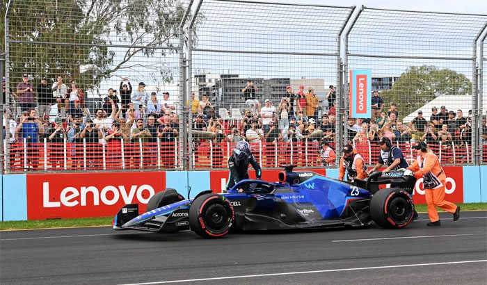 Como o pit stop tardio de Alex Albon o ajudou a pontuar