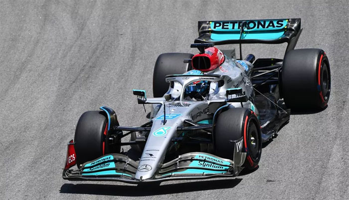 F1: Russell é mais rápido em dia focado em testes de pneus