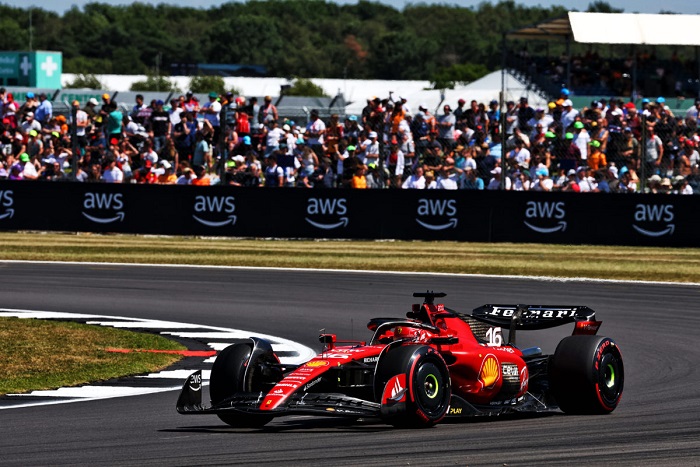 GP da Inglaterra de F1 2023: Leclerc lidera 3º treino com chuva, fórmula 1