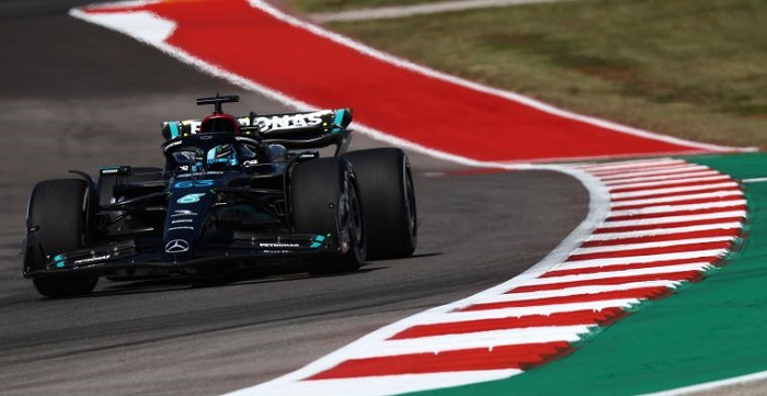 F1: Russell se mostra otimista com a Mercedes após treinos em